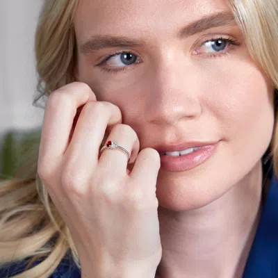 Evesaddiction Two Stone Oval Birthstone Silver Twisted Rope Ring In Silver