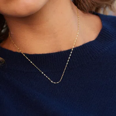 Evesaddiction Mirror Chain In Gold