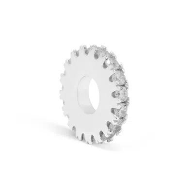 Evesaddiction Birthstone Ring Charm In Purple