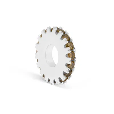 Evesaddiction Birthstone Ring Charm - Silver / August In Silver