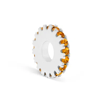 Evesaddiction Birthstone Ring Charm - Silver / November In Silver