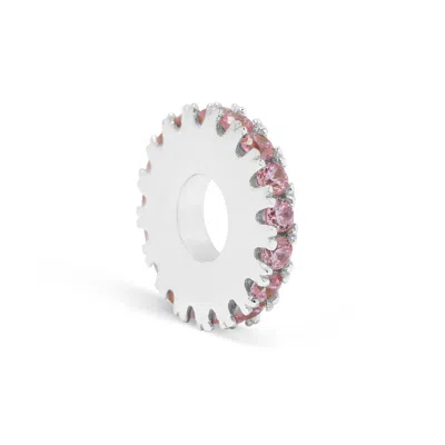 Evesaddiction Birthstone Ring Charm - Silver / October In Multi