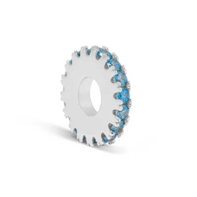 Evesaddiction Birthstone Ring Charm - Silver / December In Multi