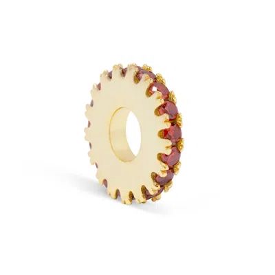 Evesaddiction Birthstone Ring Charm - Gold / January In Multi