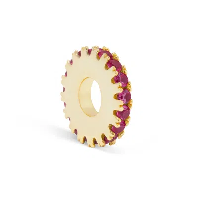 Evesaddiction Birthstone Ring Charm - Gold / July In Multi