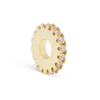 Evesaddiction Birthstone Ring Charm - Gold / April In Multi