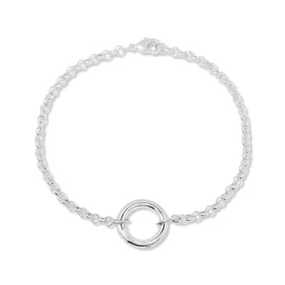 Evesaddiction Charm Chain Bracelet - Silver In Metallic