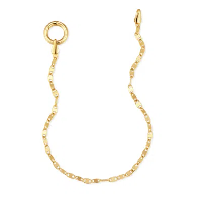 Evesaddiction Charm Mirror Chain Bracelet In Gold