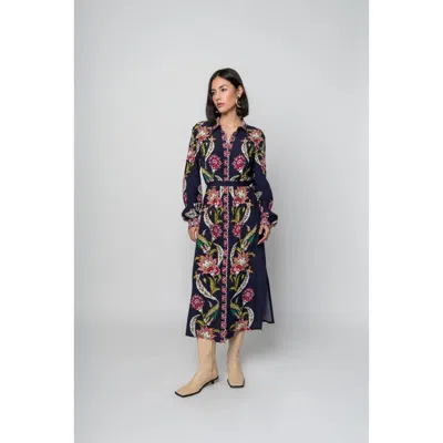 Raishma Remy Dress In Blue