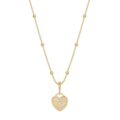 Evesaddiction Waterproof Build Your Own Charm Necklace - 1 / Beaded Chain In Gold