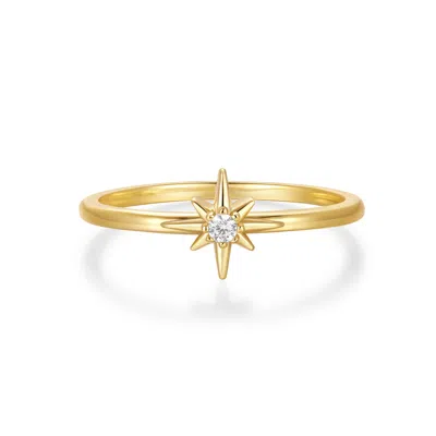 Evesaddiction North Star Ring In Gold