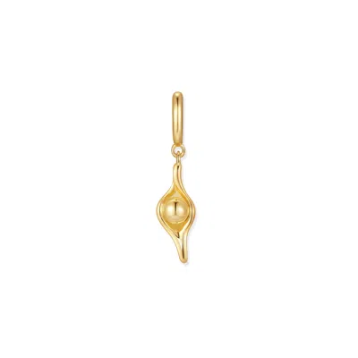 Evesaddiction Waterproof Pea In A Pod Charm - Gold / 1 In Gold