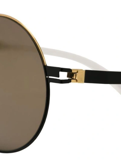 Shop Mykita 'alice' Sunglasses In Black