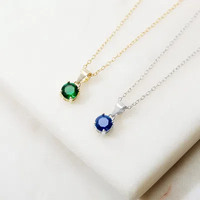 Evesaddiction Custom Birthstone Pendant In Multi