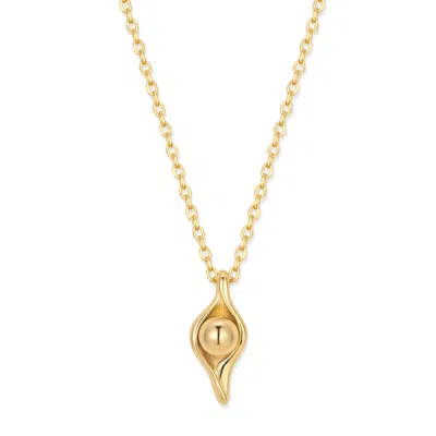 Evesaddiction Peas In A Pod Necklace - Gold / 1 In Gold