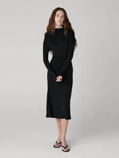 Diane Von Furstenberg Camille Dress In Black