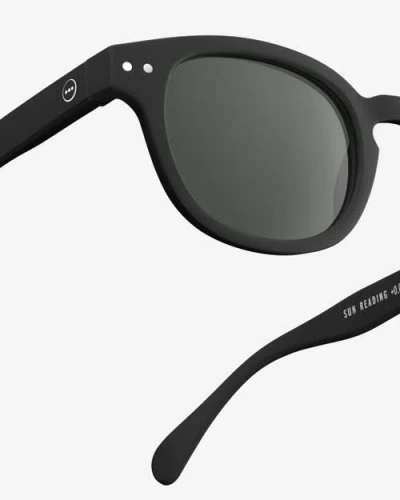Izipizi #c 49mm Square Reading Sunglasses In Black