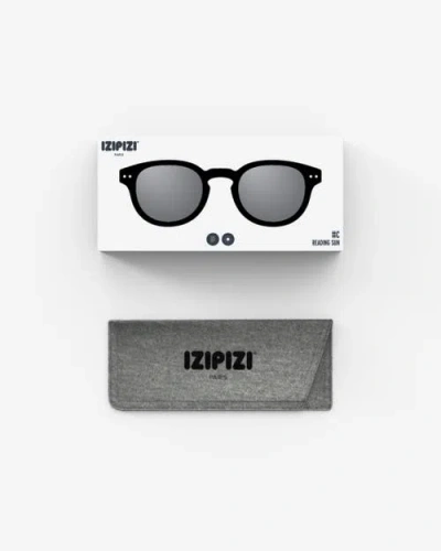 Izipizi #c 49mm Square Reading Sunglasses In Black
