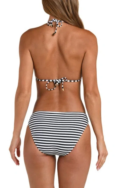 L'agence Kristin Voyage Triangle Bikini Top In Black