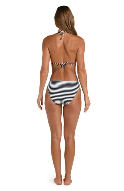 L'agence Kristin Voyage Triangle Bikini Top In Black