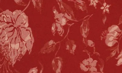 Reformation Prescott Floral-print Chiffon Maxi Dress In Red