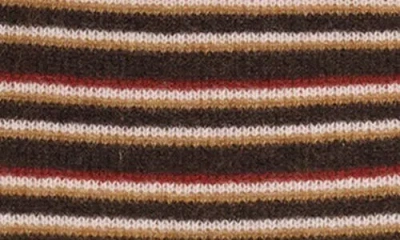 Reformation Womens Compost Multi Stripe Boyfriend Stripe-print Cashmere Jumper Xl