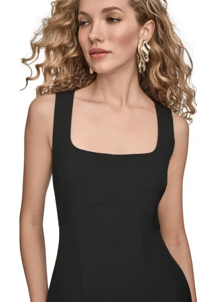 Donna Karan New York Sleeveless Sheath Dress In Black