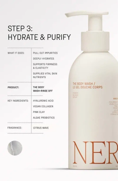 Nerra Nerrā Neroli Note Body Wash In Transparent