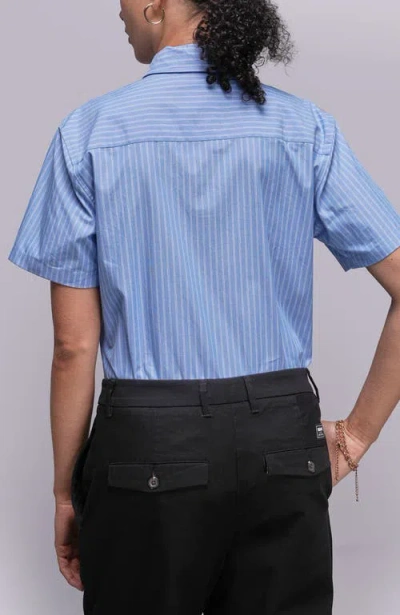 Wildfang The Essential Button Up Shirt In Blue