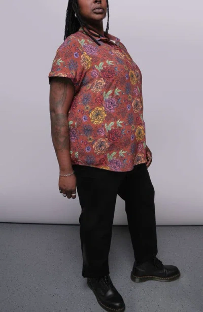 Wildfang The Empower Button Up Shirt In Multi