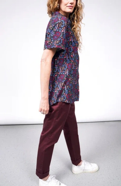 Wildfang The Empower Button Up Shirt In Multi