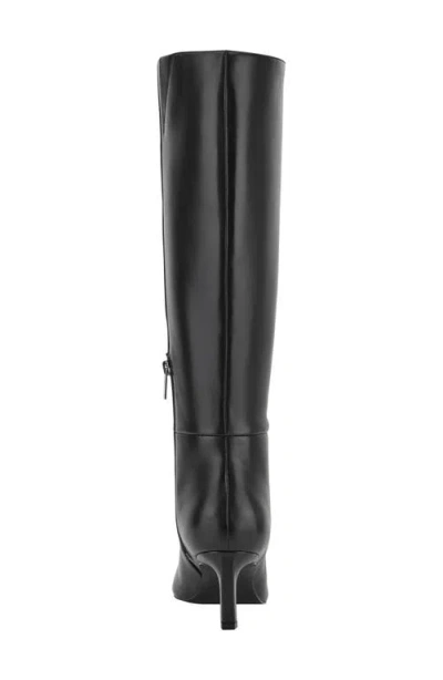 Marc Fisher Ltd Esmee Pointed Toe Knee High Boot In Black