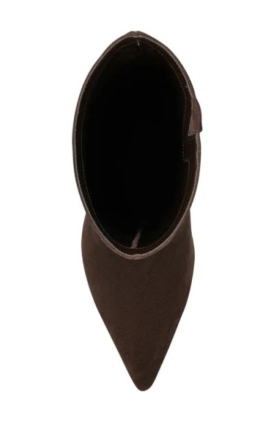 Marc Fisher Ltd Eva Pointed Toe Knee High Boot In Brown