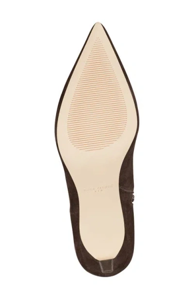 Marc Fisher Ltd Eva Pointed Toe Knee High Boot In Brown