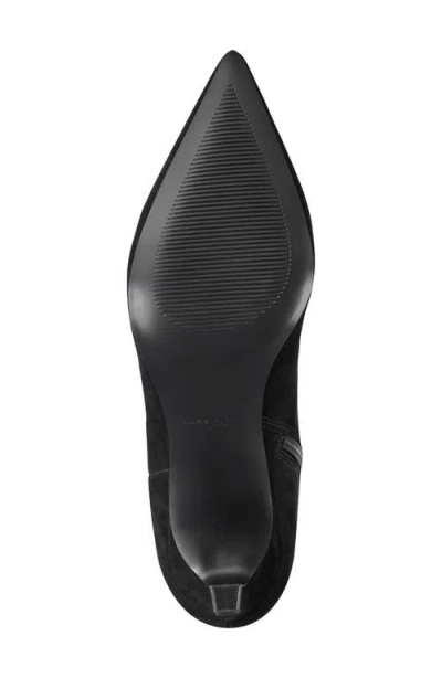 Marc Fisher Ltd Eva Pointed Toe Knee High Boot In Black