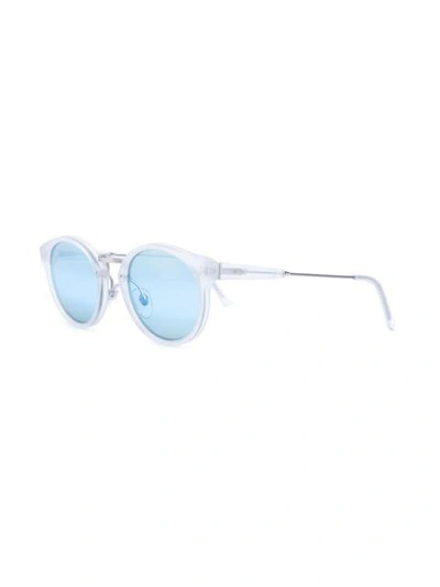 Shop Retrosuperfuture 'lqx' Sunglasses In White