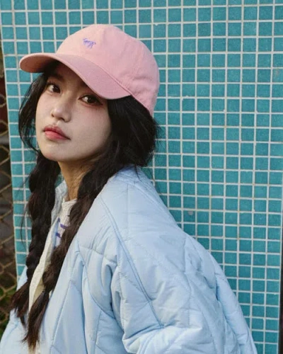 Lost Pattern Nyc Women's Pan Pan Baseball Cap - Light Pink