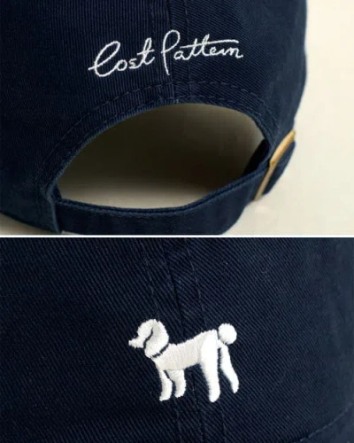 Lost Pattern Nyc "pan Pan" Baseball Cap In Blue