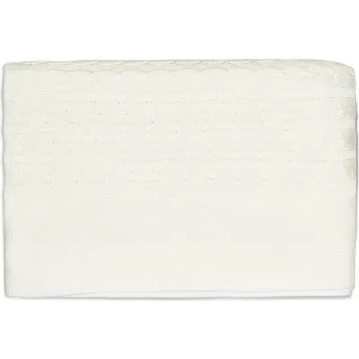 Rian Tricot Crib Blanket In White
