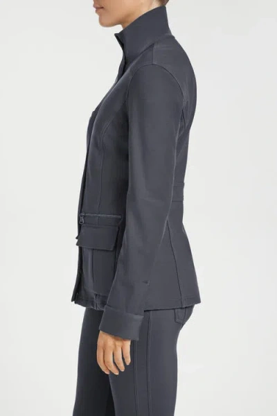 Anatomie Kenya Cozy Fleece-lined Jacket In Gray
