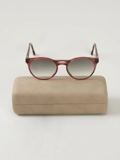 Shop Mykita 'nada' Sonnenbrille - Rot