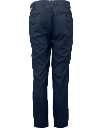 Lords Of Harlech Pickford Wool Pant In Blue