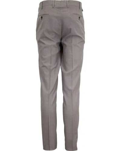 Lords Of Harlech Paxton Tailored Wool Pant In Gray
