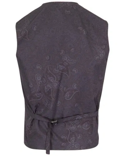 Lords Of Harlech Wilbur Waistcoat Vest In Brown
