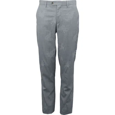 Lords Of Harlech Pickford Wool Pant In Gray