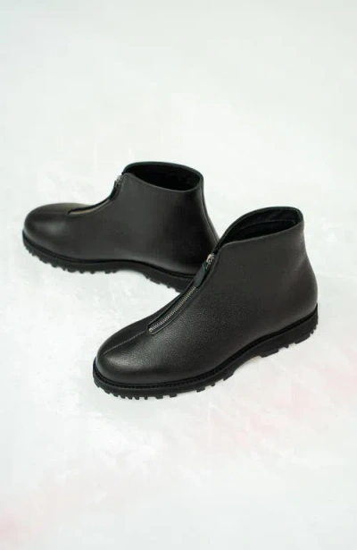 Myrqvist Funäs Zipper Boots In Black