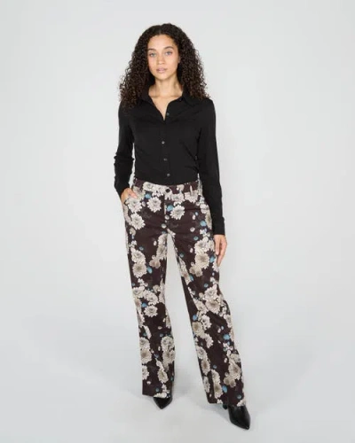 Lords Of Harlech Phillis Tailored Pant In Brown