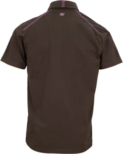 Lords Of Harlech Pietro Polo Shirt In Black