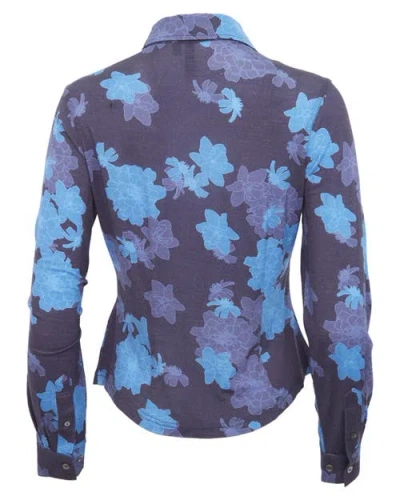 Lords Of Harlech Scarlet Merino Shirt In Multi