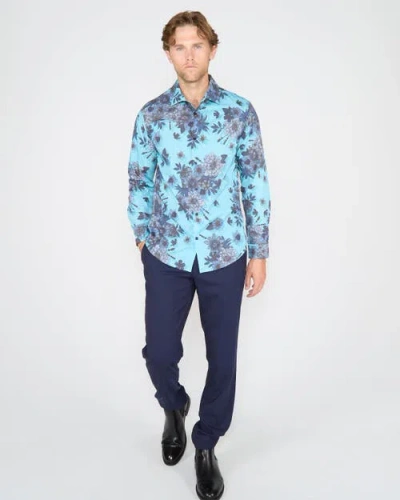 Lords Of Harlech Nicoli Cotton Shirt In Multi